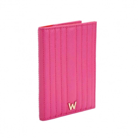 Pochette passeport Wolf 1834 - Mimi - Rose