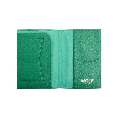 Pochette passeport Wolf 1834 - Mimi - Vert