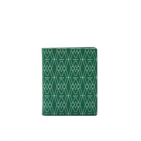 Porte-carte d'identit Wolf 1834 - Signature - Vert