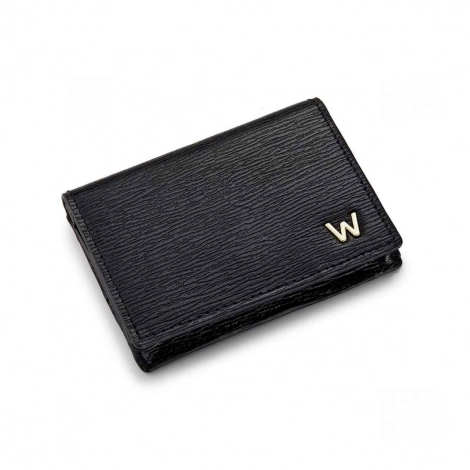 Porte-cartes  soufflet Wolf 1834 - W - Noir