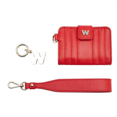 Porte-cartes avec dragonne Wolf 1834 - Mimi - Rouge