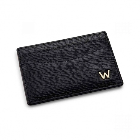 Porte-cartes Wolf 1834 - W - Noir