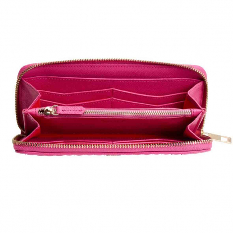 Portefeuille Continental Mimi Wolf 1834 - Rose