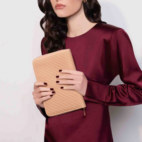 Portefeuille de Bijoux Wolf 1834 - Bella Jewellery Portfolio - Mocha