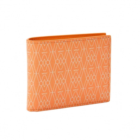 Portefeuille Wolf 1834 - Signature - Orange