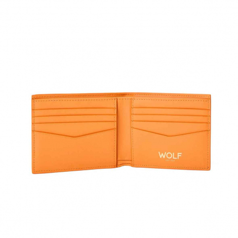 Portefeuille Wolf 1834 - Signature - Orange