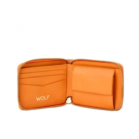 Portefeuille Zipp Wolf 1834 - Signature - Orange