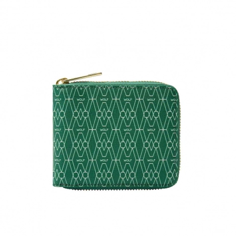 Portefeuille Zipp Wolf 1834 - Signature - Vert