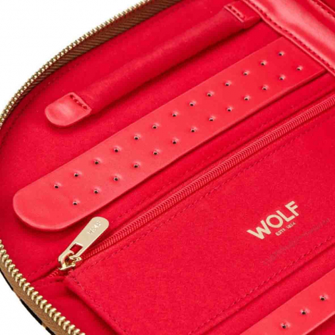 Portefolio � Bijoux Wolf 1834 - Savanna Leopard Print Jewelry Portfolio -