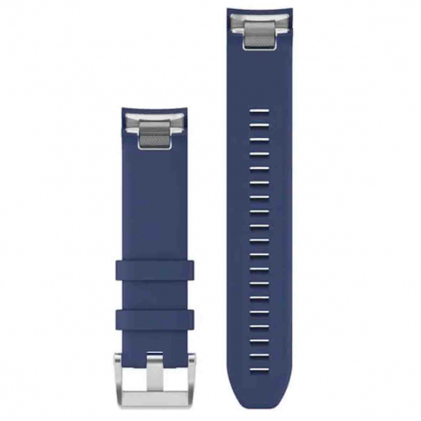 Bracelet QuickFit 22 mm Silicone Bleu Marine - Garmin