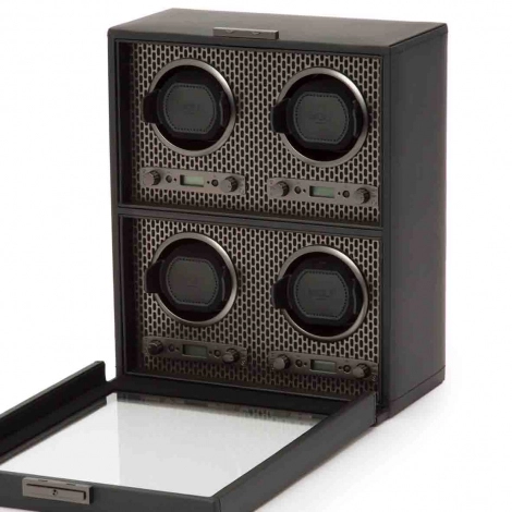 Remontoir Montre Wolf 1834 - AXIS 4 Piece Winder - Powder Coat