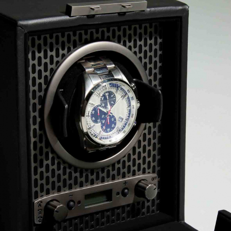 Remontoir Montre Wolf 1834 - Axis Single Winder Powder Coat