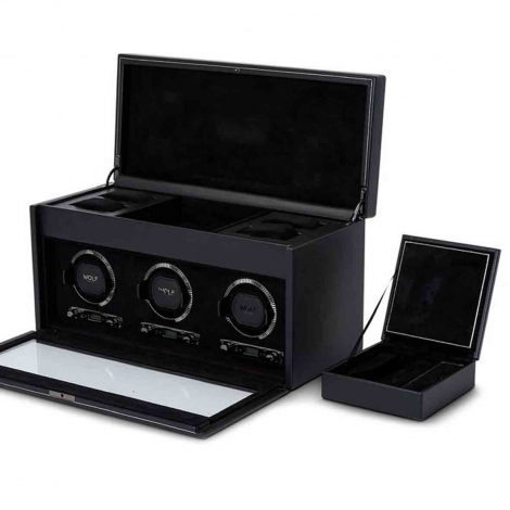 Remontoir Montre Wolf 1834 - British Racing Triple Watch Winder