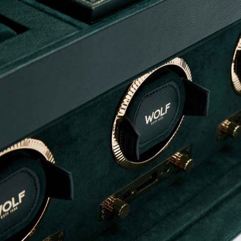 Remontoir Montre Wolf 1834 - British Racing Triple Watch Winder