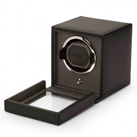 Remontoir Montre Wolf 1834 - Cub winder with cover - Noir