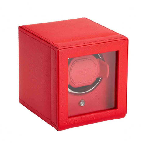 Remontoir Montre Wolf 1834 - Cub winder with cover - Rouge