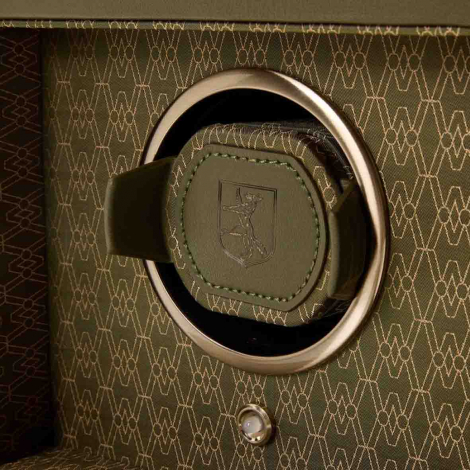 Remontoir Montre Wolf 1834 - Earth Double Watch Winder - Olive
