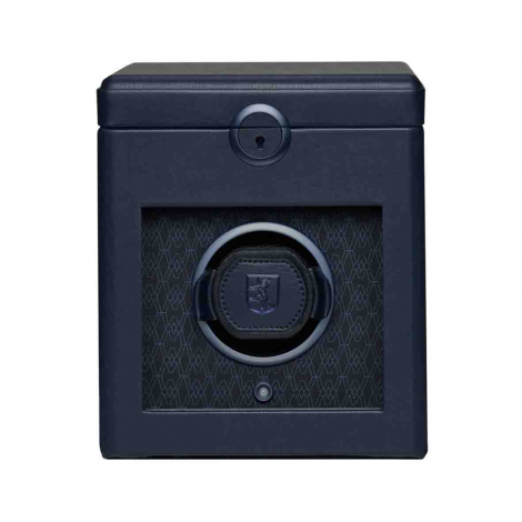 Remontoir Montre Wolf 1834 - Earth Single Watch Winder - Midnight Blue