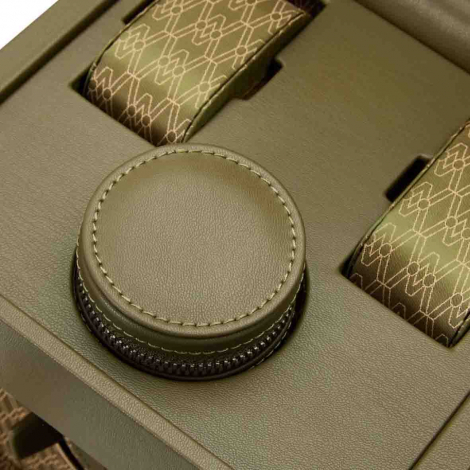 Remontoir Montre Wolf 1834 - Earth Single Watch Winder - Olive