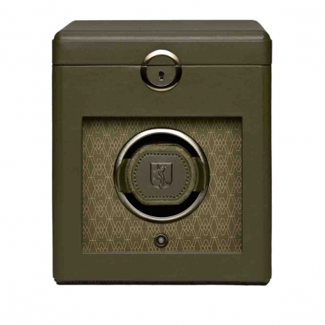 Remontoir Montre Wolf 1834 - Earth Single Watch Winder - Olive
