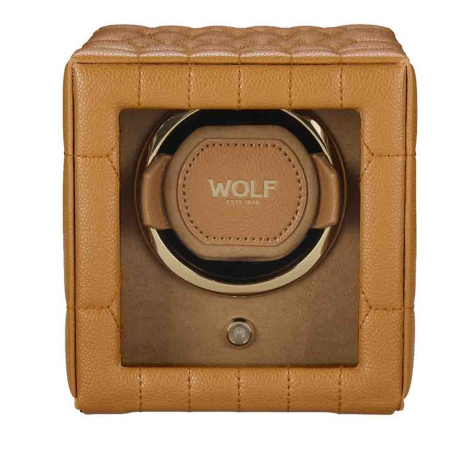 Remontoir Montre Wolf 1834 - Lauren Single Winder - Caramel