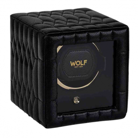 Remontoir Montre Wolf 1834 - Lauren Single Winder - Noir