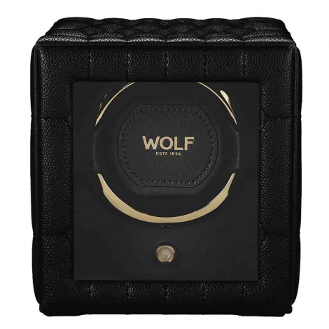 Remontoir Montre Wolf 1834 - Lauren Single Winder - Noir