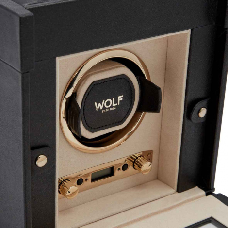 Remontoir Montre Wolf 1834 - Palermo Single Winder With Jewellery Storage