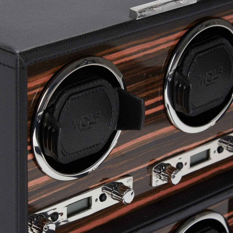 Remontoir Montre Wolf 1834 - Roadster 4 Piece Watch Winder