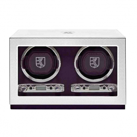 Remontoir Montre Wolf 1834 - Silver Double Single Watch Winder