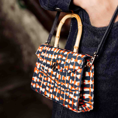 Sac  main avec anse Wolf 1834 - Evie Large Bag - Bleu