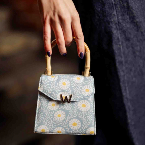 Sac  main avec anse Wolf 1834 - Evie Small Bag - Bleu Ciel
