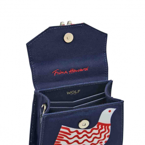 Sac  main avec anse Wolf 1834 - Evie Small Bag - Bleu Marine