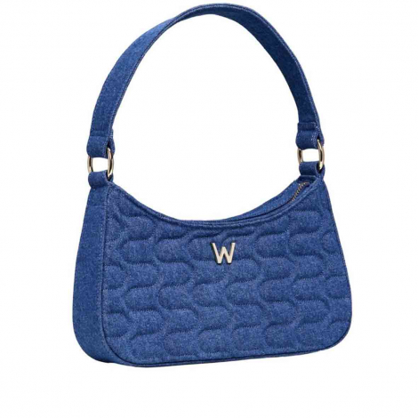 Sac bandoulire Mimi Swirl avec charpe Wolf 1834 - Denim
