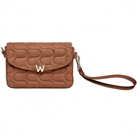 Sac bandoulire Mimi Swirl avec charpe Wolf 1834 - Marron