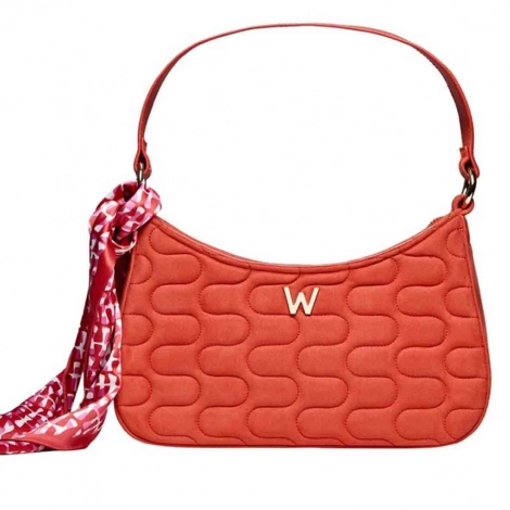 Sac bandoulire Mimi Swirl avec charpe Wolf 1834 - Rouge