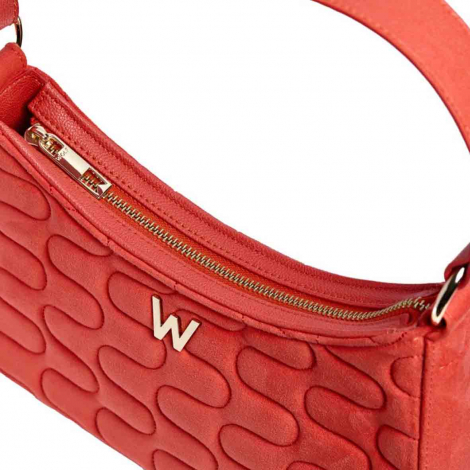 Sac bandoulire Mimi Swirl avec charpe Wolf 1834 - Rouge