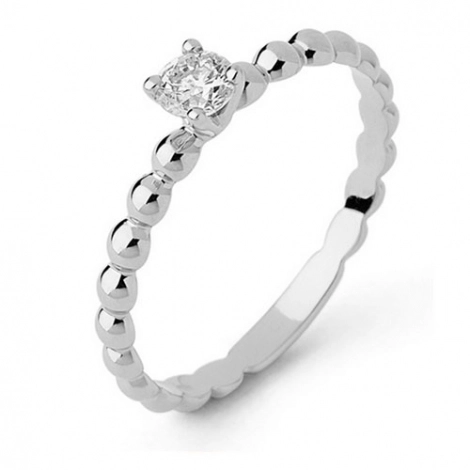 Solitaire diamant 0.20 ct serti de 4 griffes
