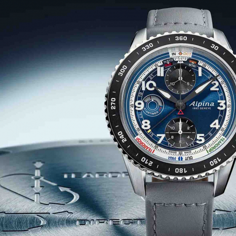 Startimer Pilot Chronograph Auto IFR -  Alpina x Watch Angels