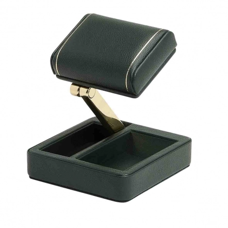 Support Montre Travel Wolf 1834 - British Racing - Vert fonc