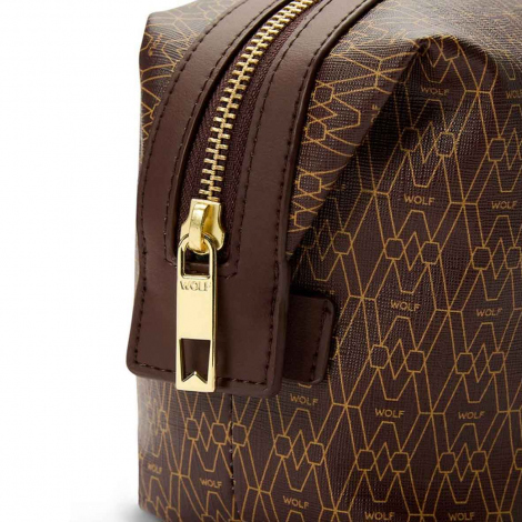 Trousse de toilette Wolf 1834 - Signature - Marron