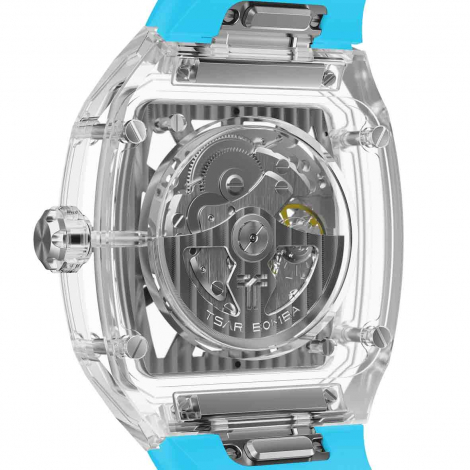 Tsar Bomba Light Matters-Rvolution en cristal de saphir - Bleu