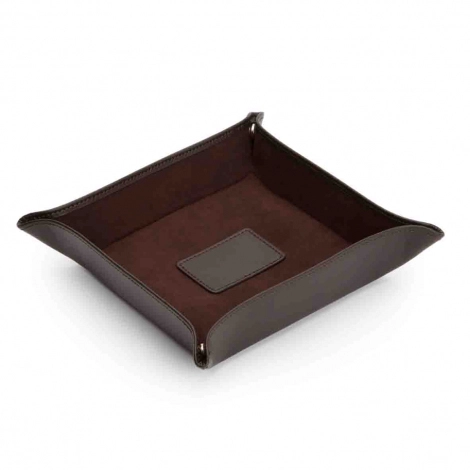 Vide Poche Wolf 1834 - Blake Coin Tray - Marron