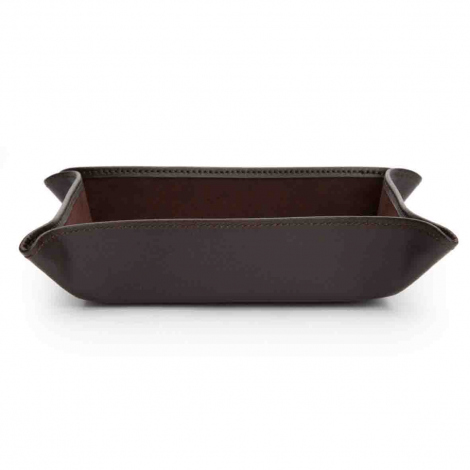 Vide Poche Wolf 1834 - Blake Coin Tray - Marron