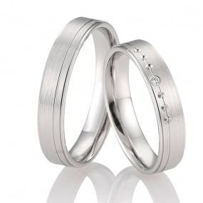 Alliance Breuning Loop avec diamants