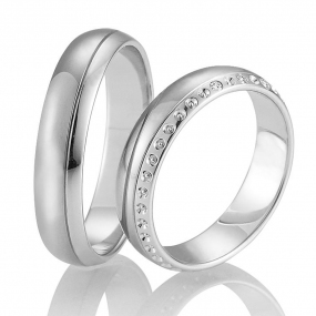 Alliance Breuning Loop avec diamants