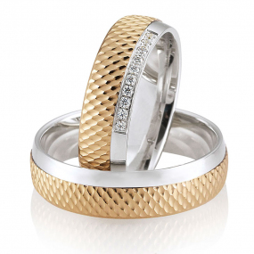 Alliance Breuning Loop avec diamants
