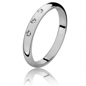 Alliance demi jonc diamant similaire