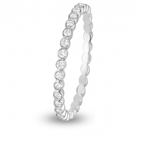 Alliance diamant demi tour ELDA FOREVER