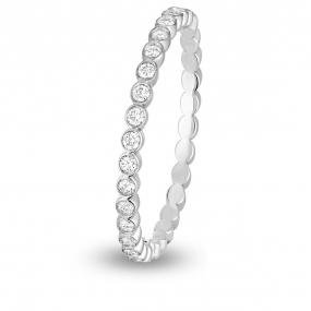 Alliance diamant demi tour ELDA FOREVER